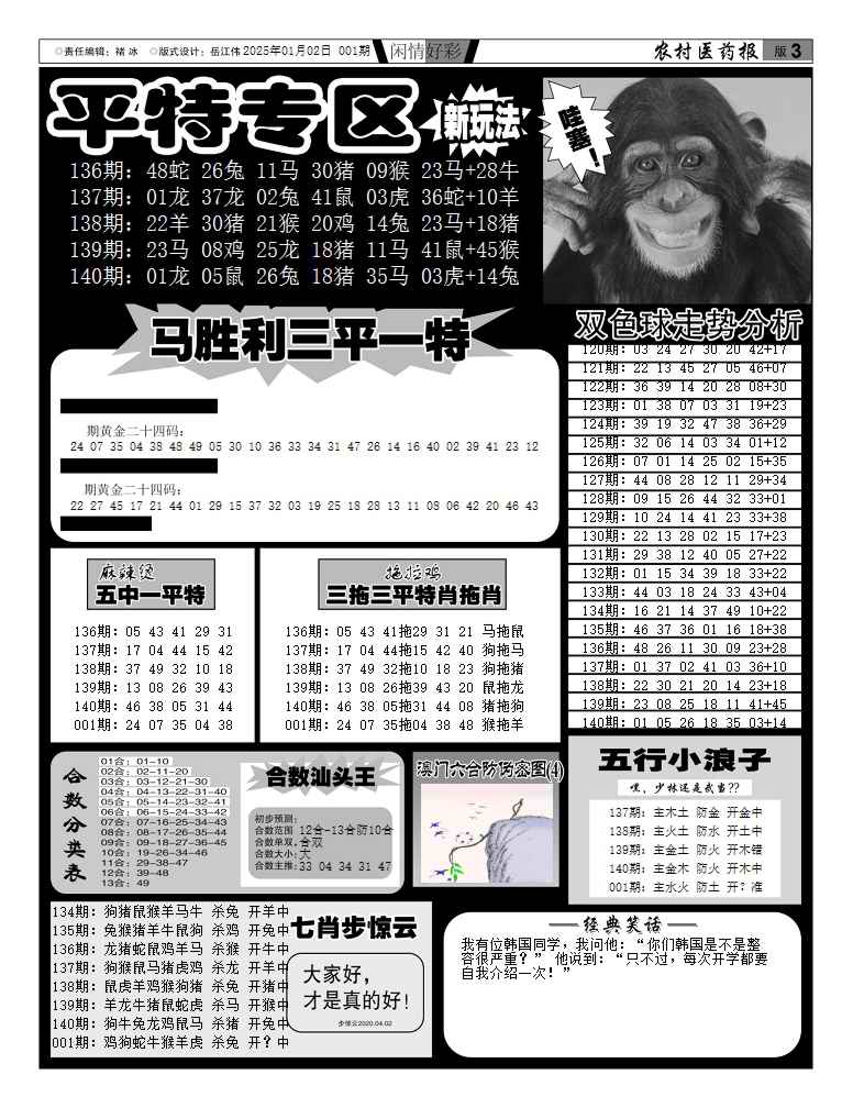 六合彩001期新粤彩(闲情好彩F)