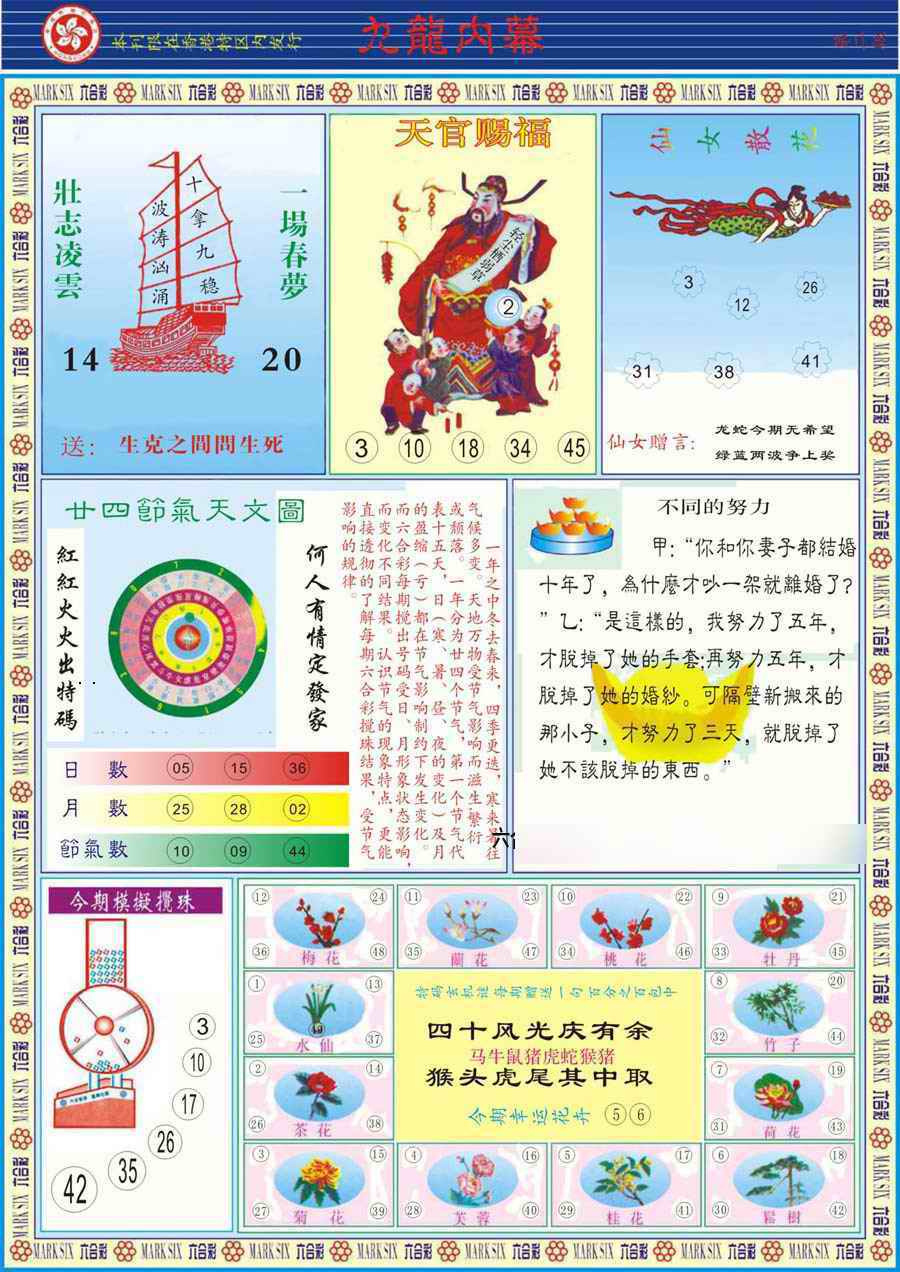六合彩100期(新版)九龙内幕B