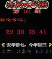 六合彩101期庄家吃码图