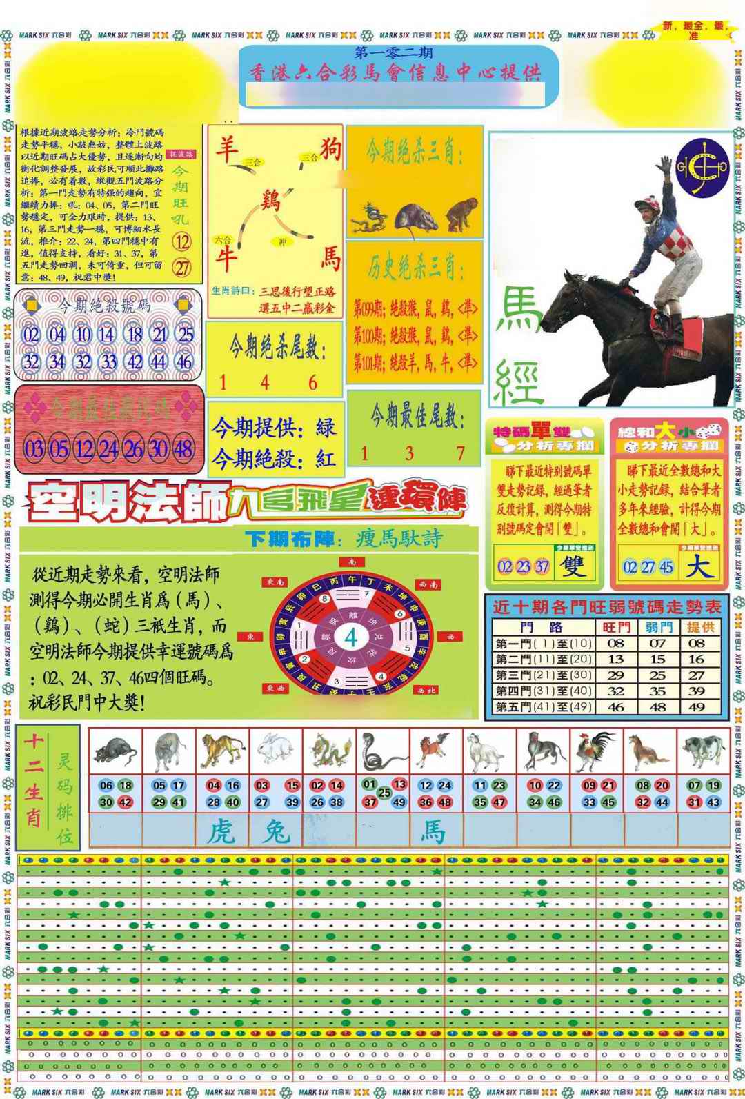 六合彩102期马经A(新图推荐)