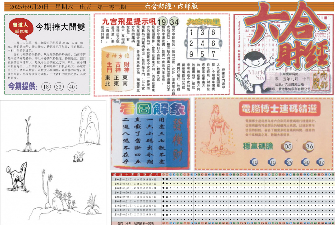 六合彩103期六合财经A