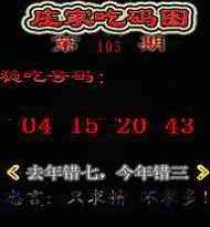 六合彩103期庄家吃码图