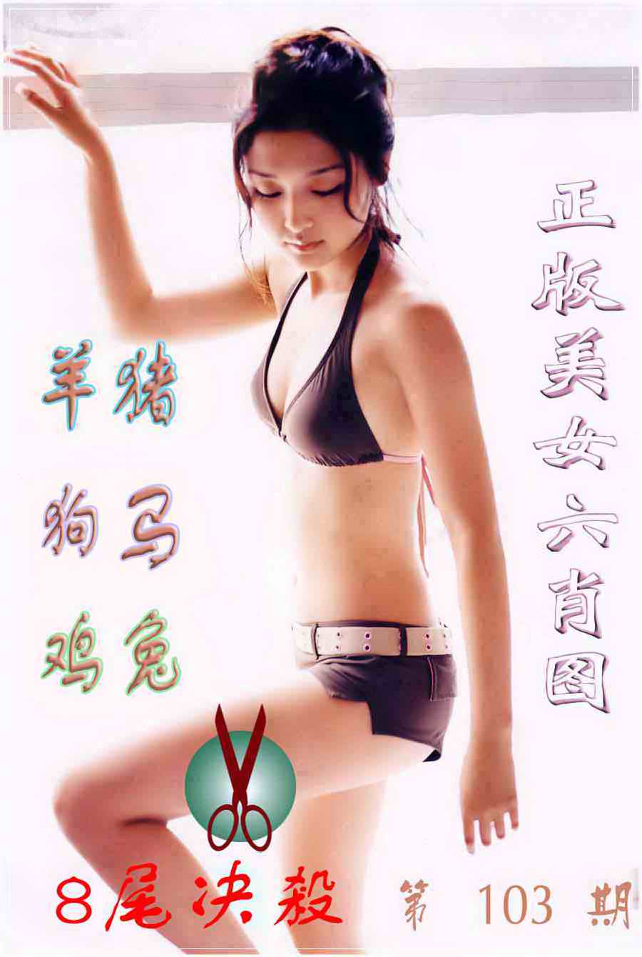 六合彩103期美女六肖图B