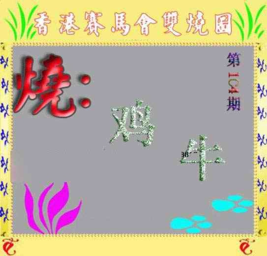 六合彩104期马会双烧图