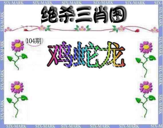 六合彩104期生财有道杀三肖