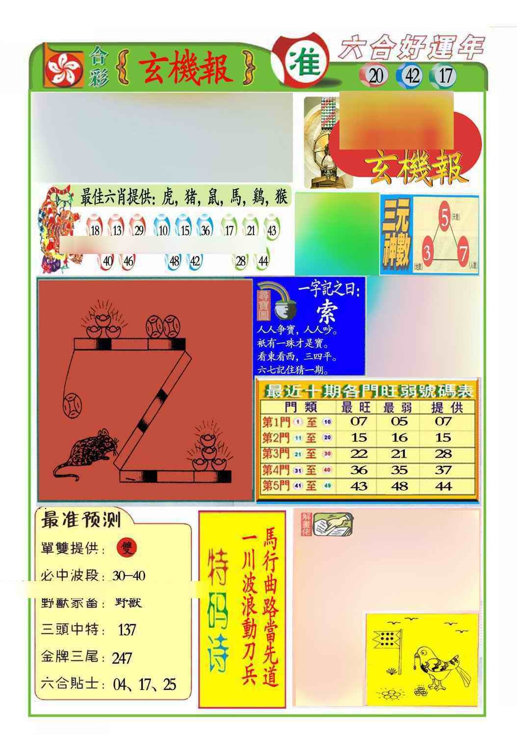 六合彩104期马经玄机报(新图推荐)