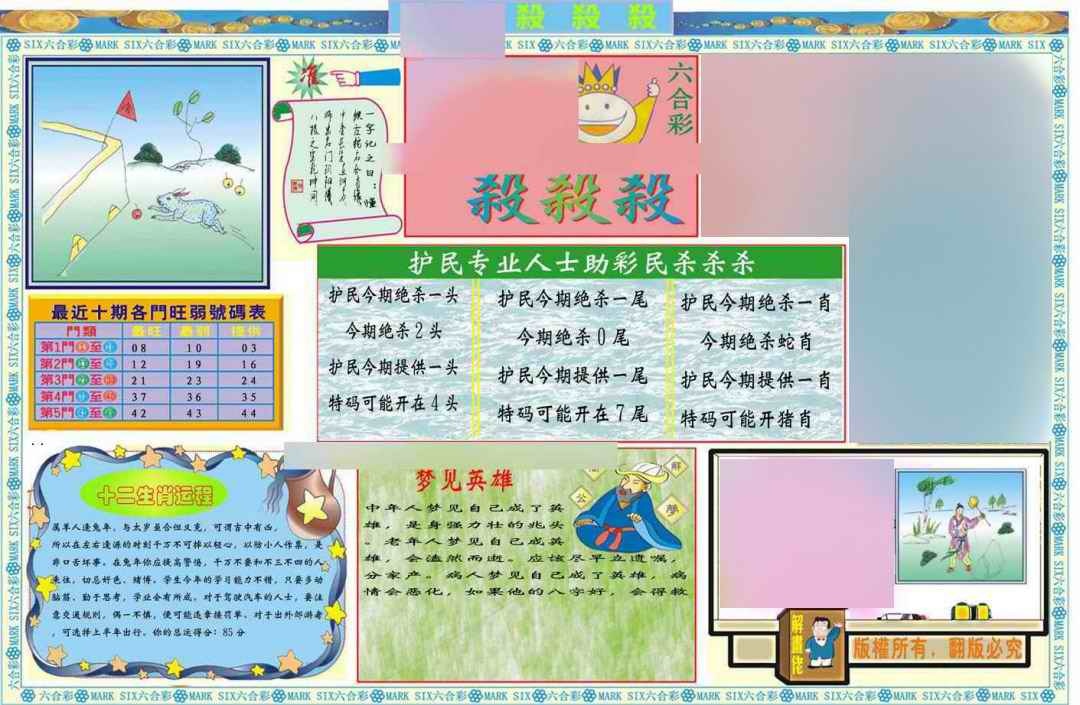 六合彩105期马经杀杀杀A(新图推荐)
