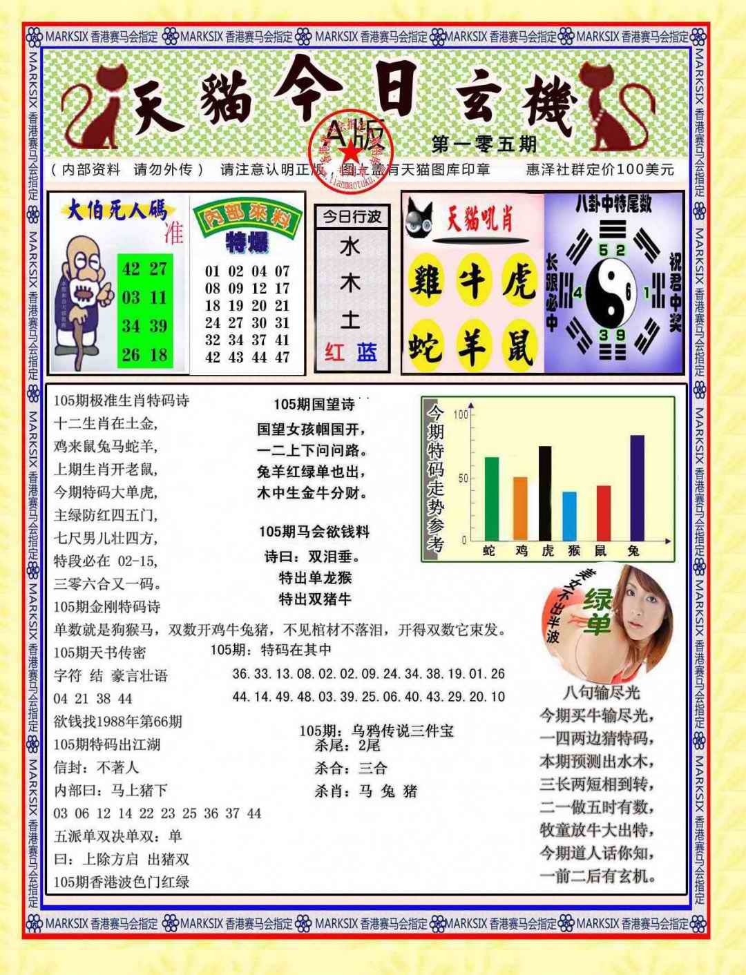 六合彩105期今日玄机图A