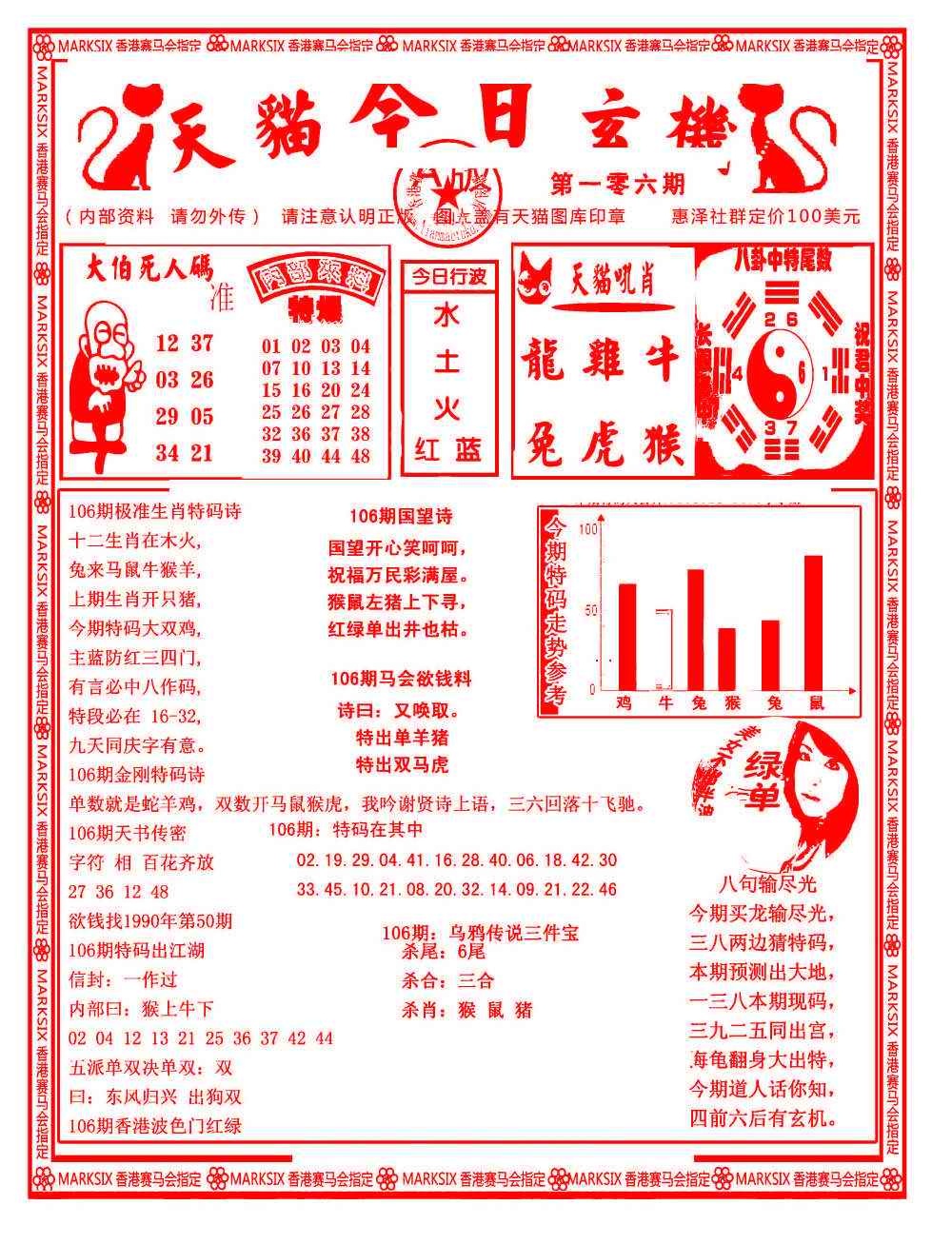 六合彩106期今日玄机图A