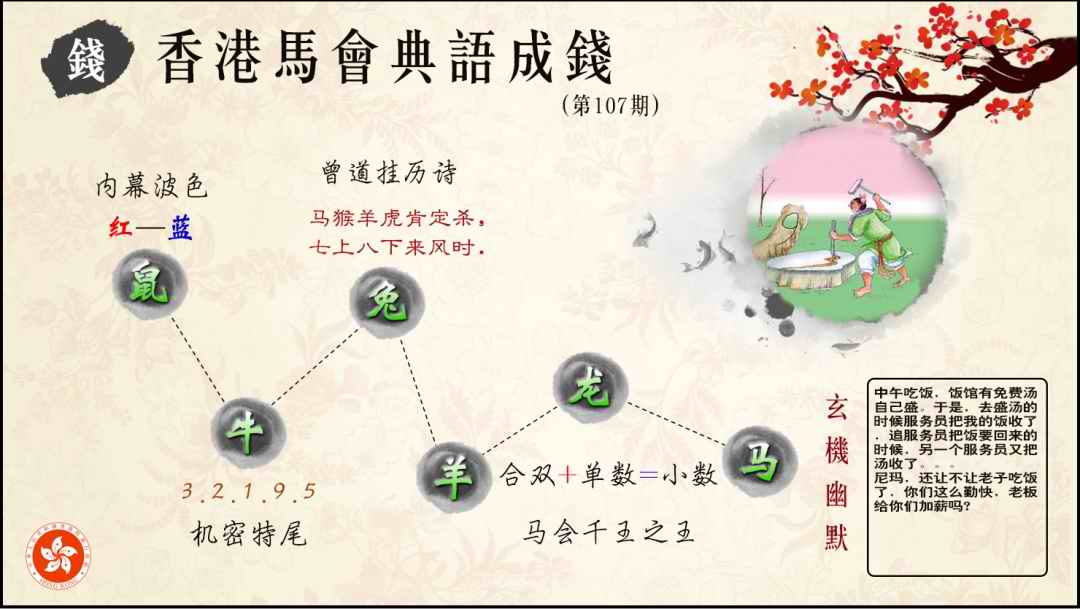 六合彩107期典语成钱