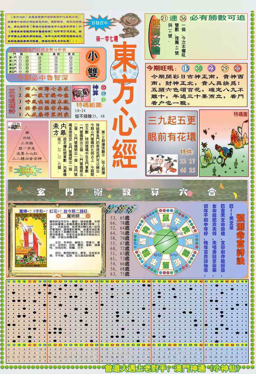 六合彩107期(新版)东方心经A