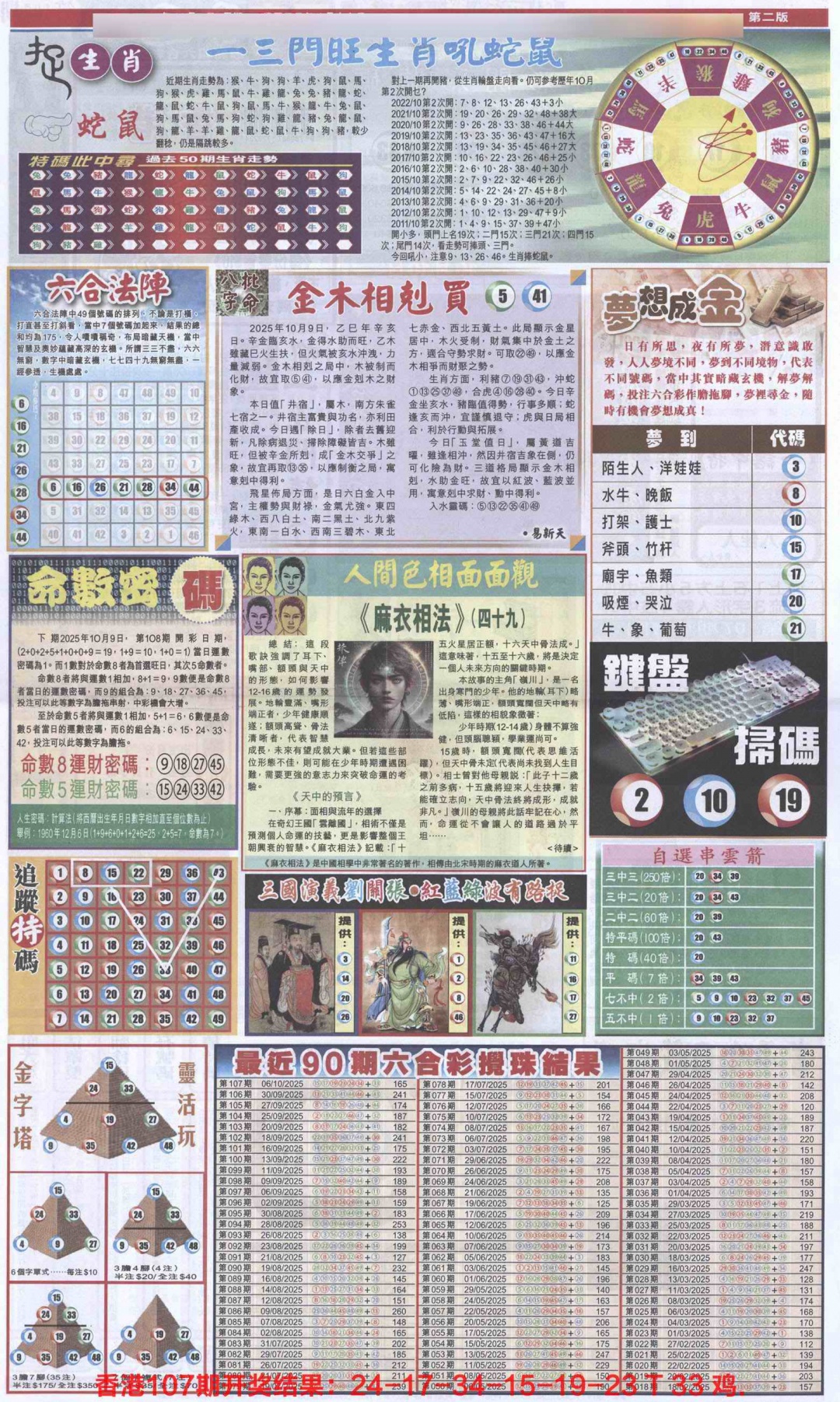 六合彩108期新报跑狗B