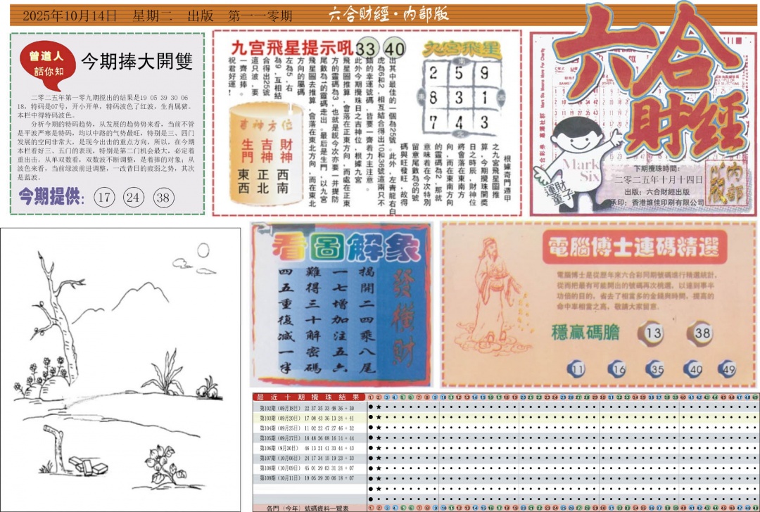 六合彩110期六合财经A