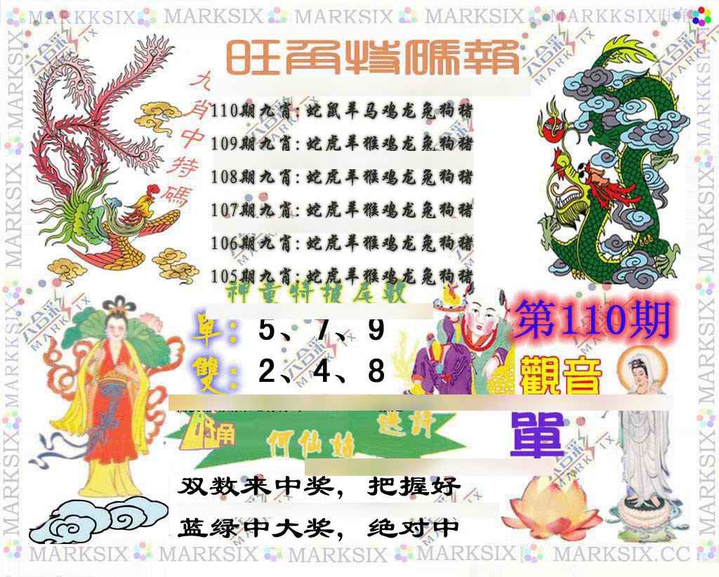 六合彩110期旺角特码报