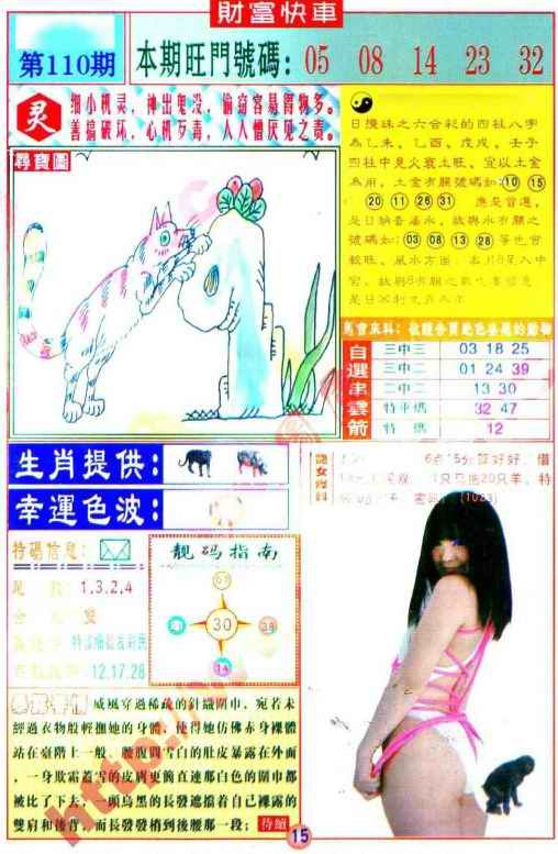 六合彩110期财富快车