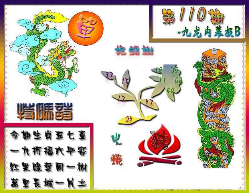 六合彩110期九龙内幕特肖图a
