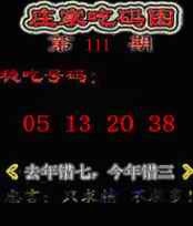 六合彩111期庄家吃码图