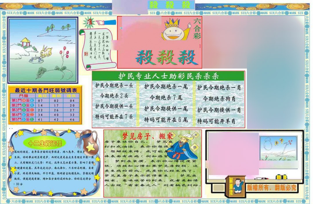 六合彩111期马经杀杀杀A(新图推荐)