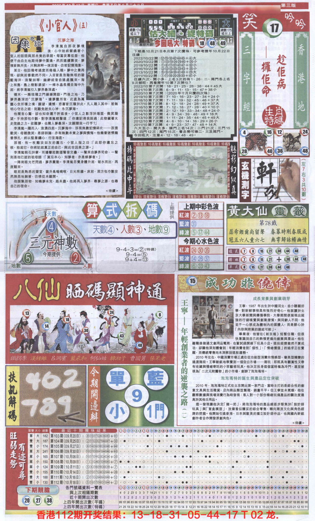 六合彩113期新报跑狗-1(正面)