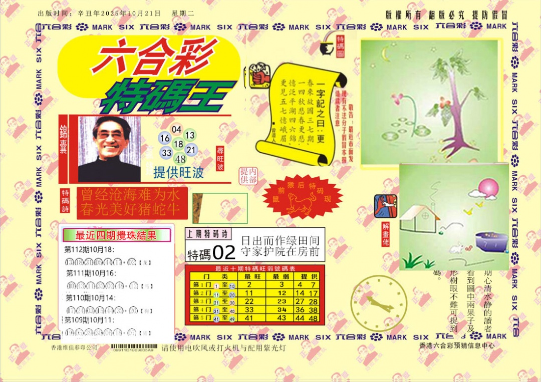 六合彩113期特码王