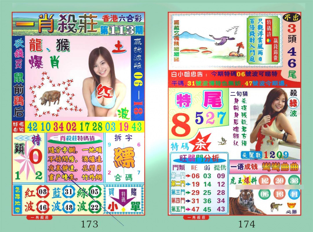 六合彩113期一肖杀庄