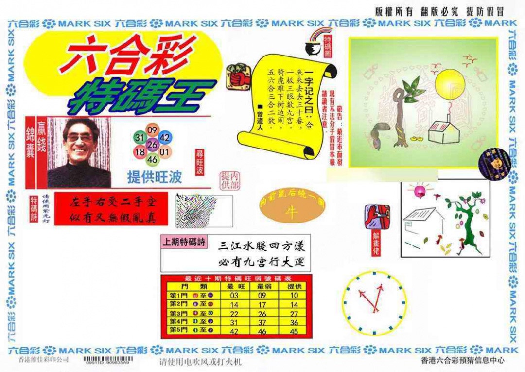六合彩113期特码王(信封)