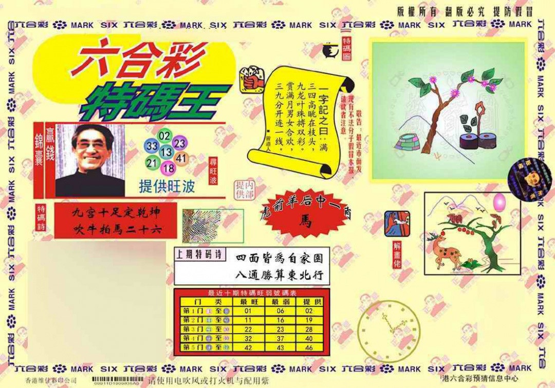 六合彩114期心水特码(信封)