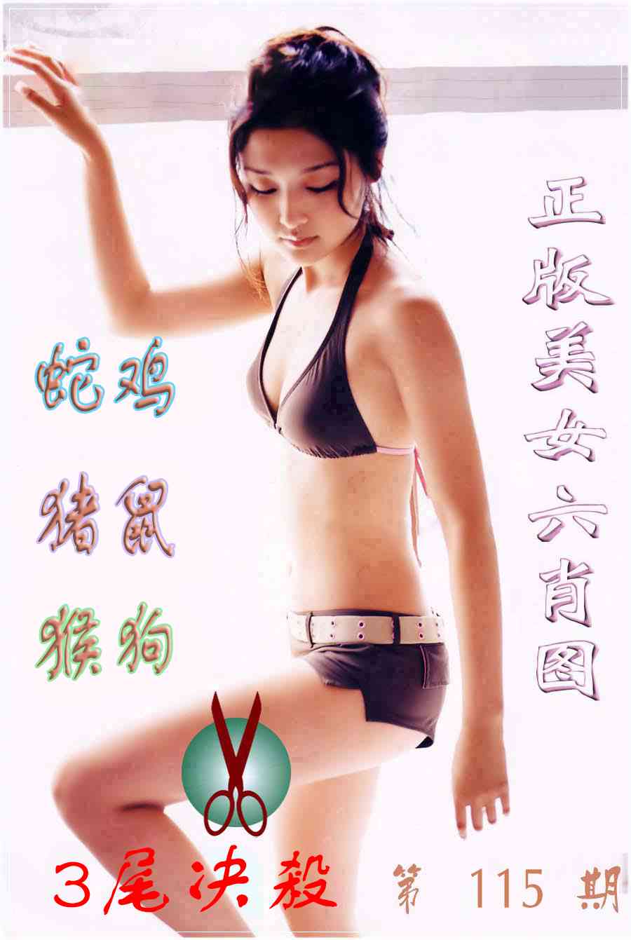 六合彩115期美女六肖图B