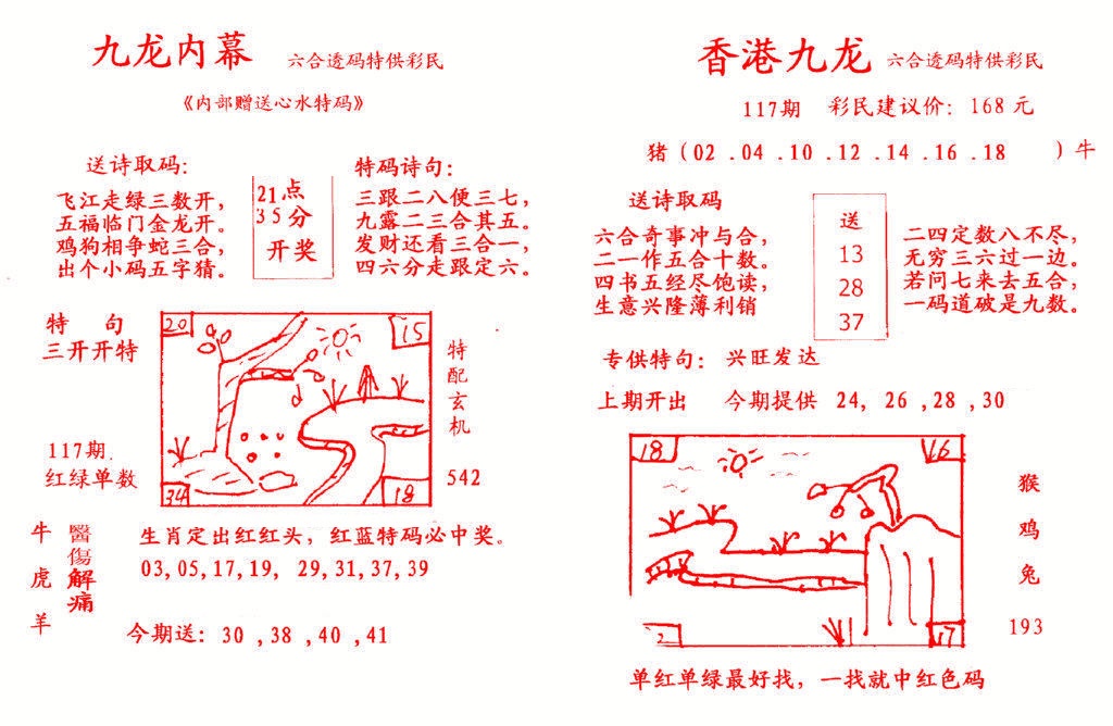 六合彩117期九龙内幕