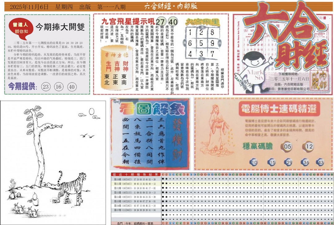 六合彩118期六合财经A