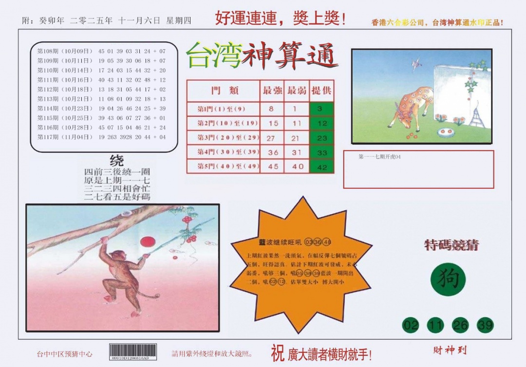 六合彩118期4-台湾神算