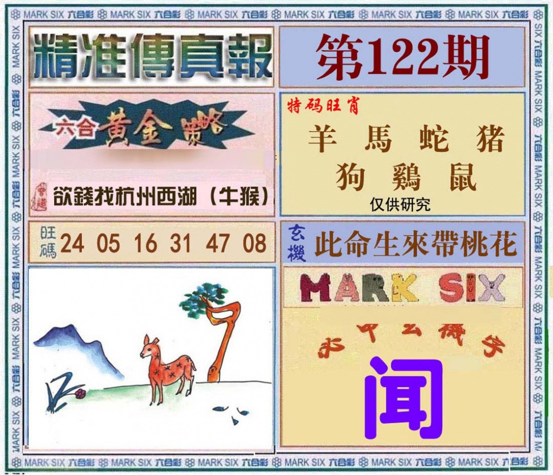 六合彩122期精准<?真?>