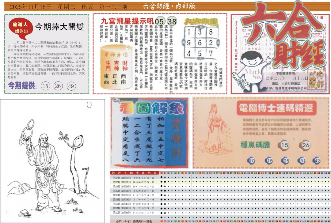 六合彩123期六合财经A