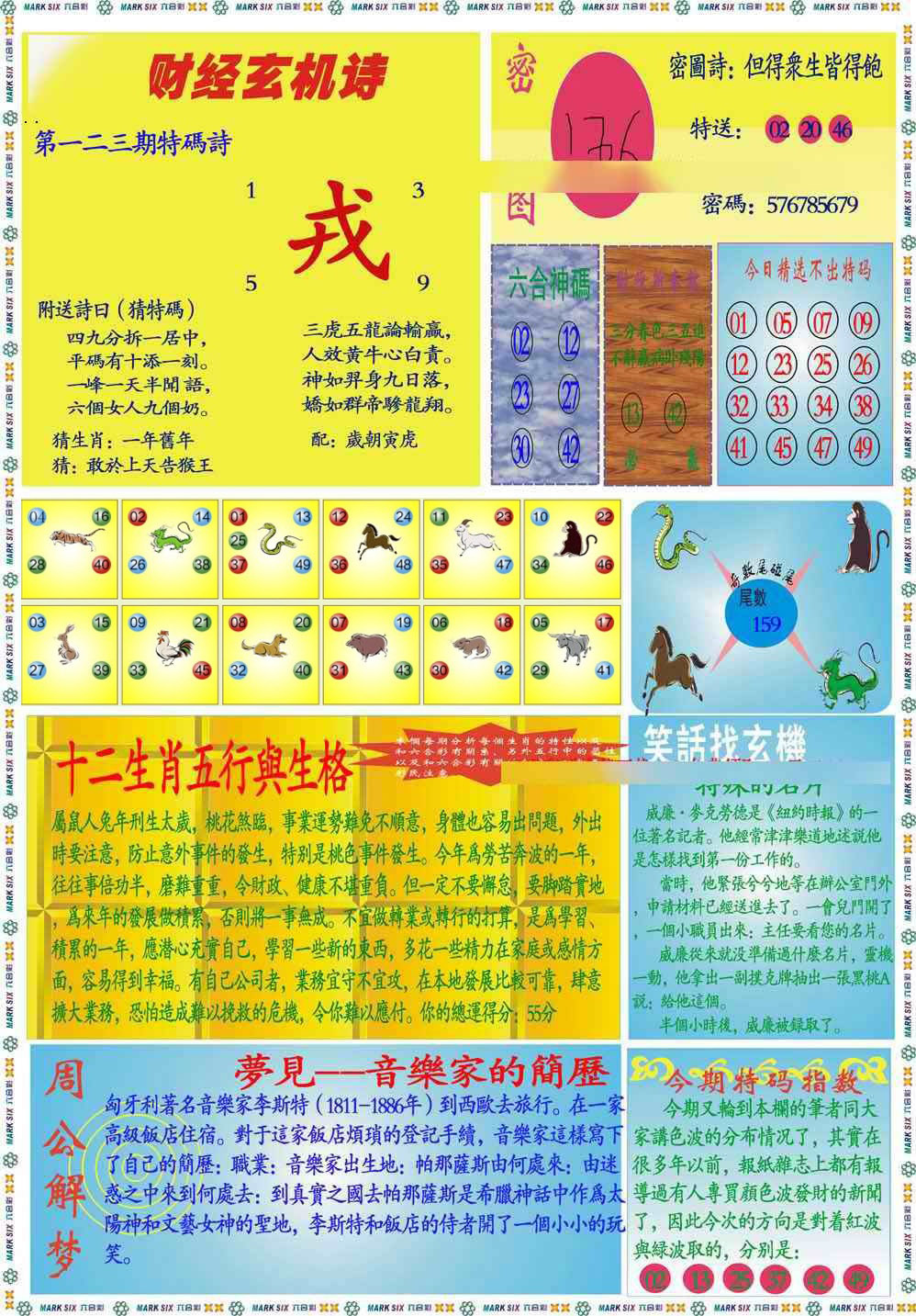 六合彩123期马经财经B(新图推荐)