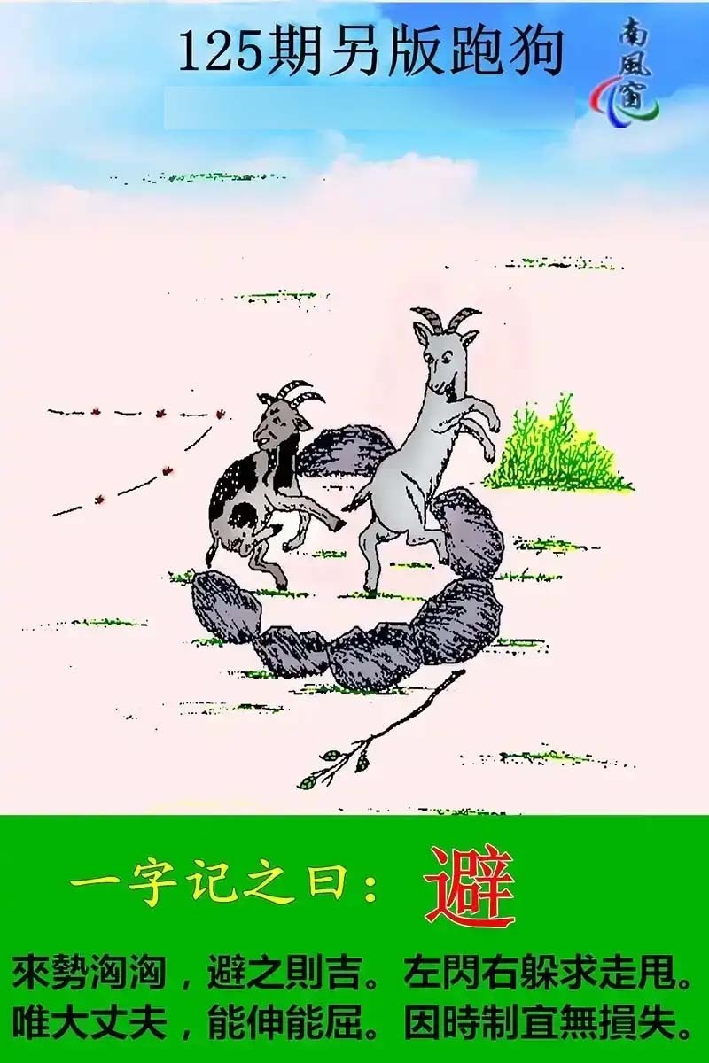 六合彩125期另版跑狗