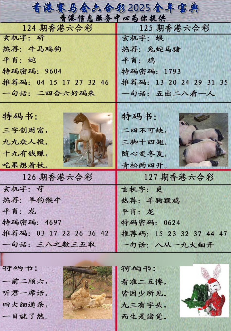 六合彩127期宝典报