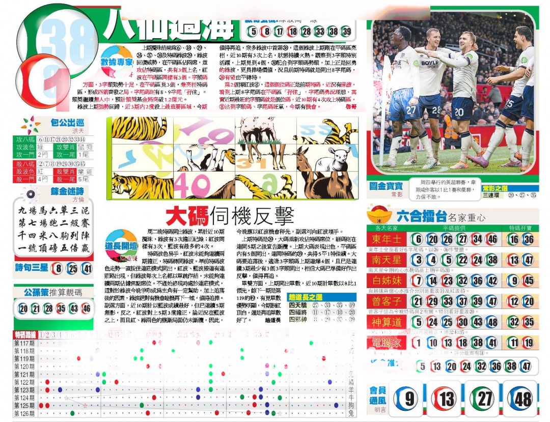 六合彩127期香港商报B