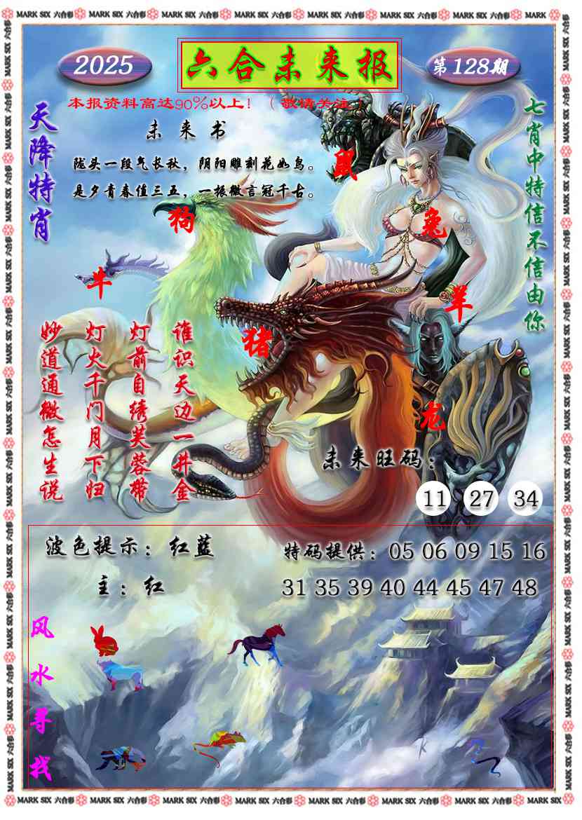 六合彩128期六合未来报