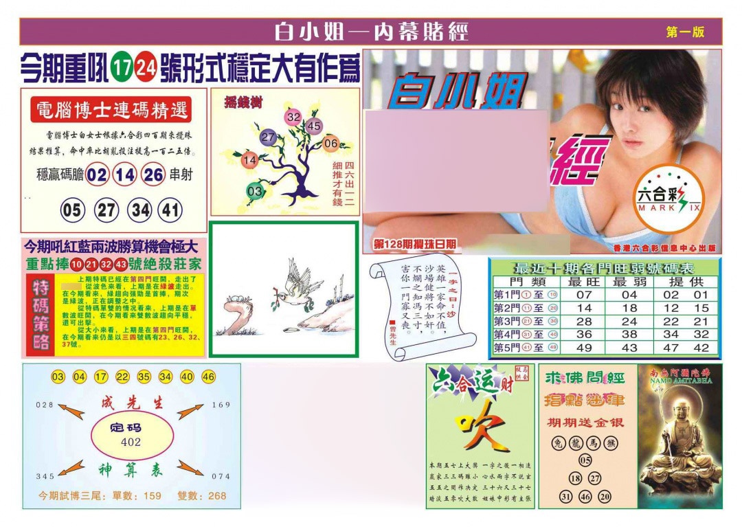 六合彩128期香港内幕赌经(新图)