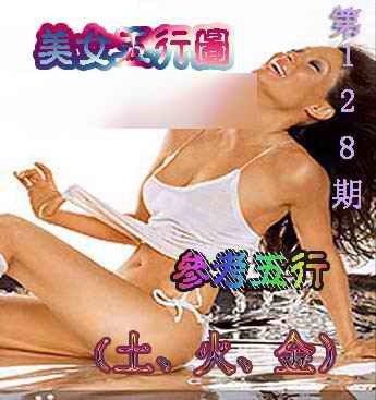 六合彩128期美女五行图