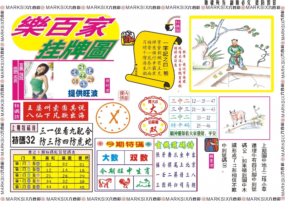 六合彩128期乐百家挂牌图记录