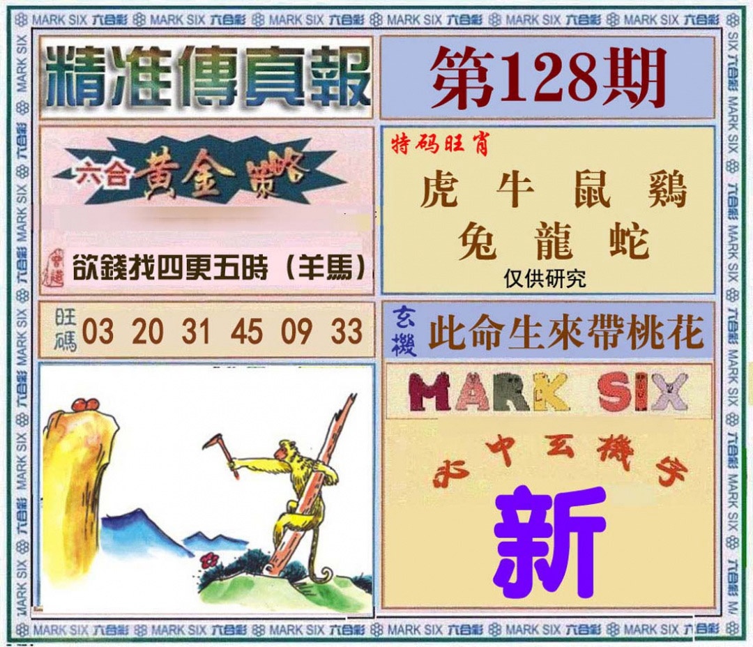 六合彩128期精准<?真?>