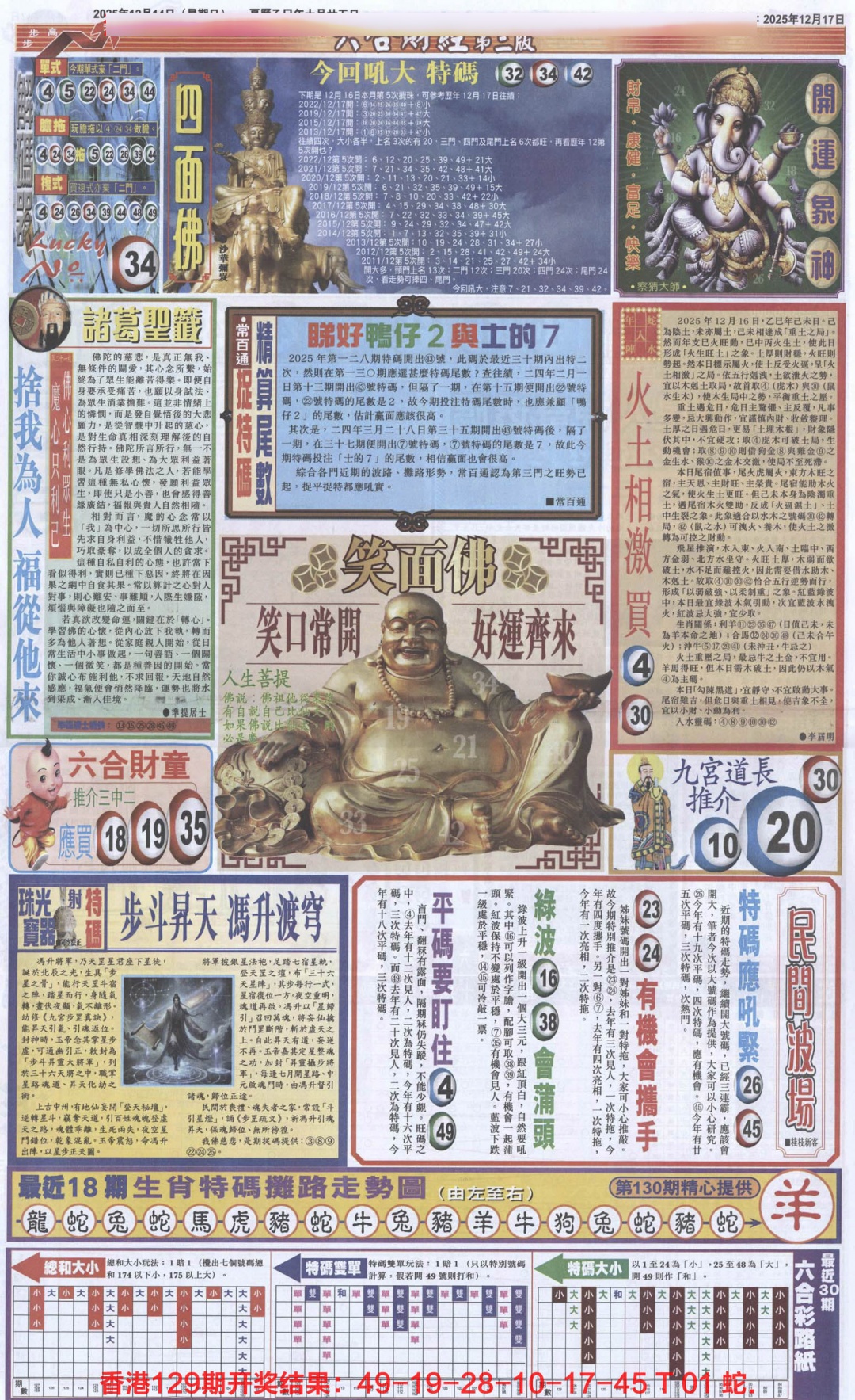 六合彩130期六合财经D加大版