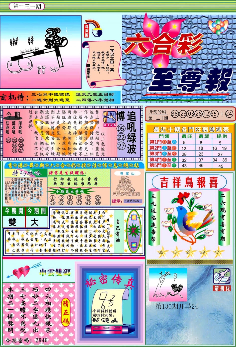 六合彩131期六合至尊