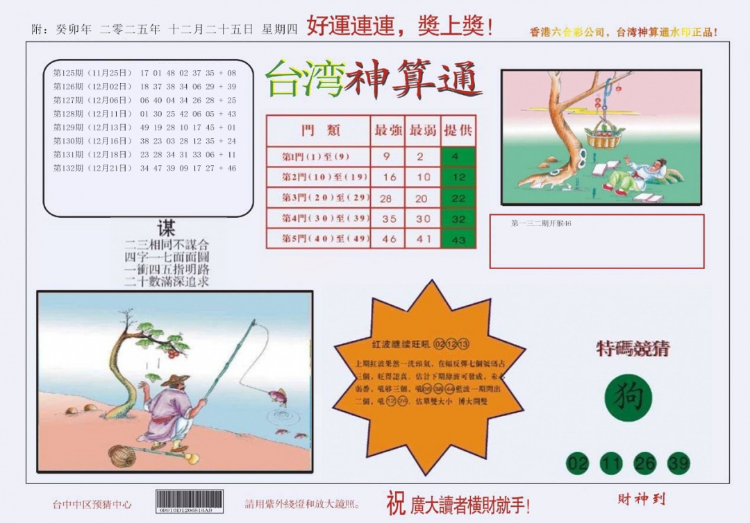 六合彩133期4-台湾神算