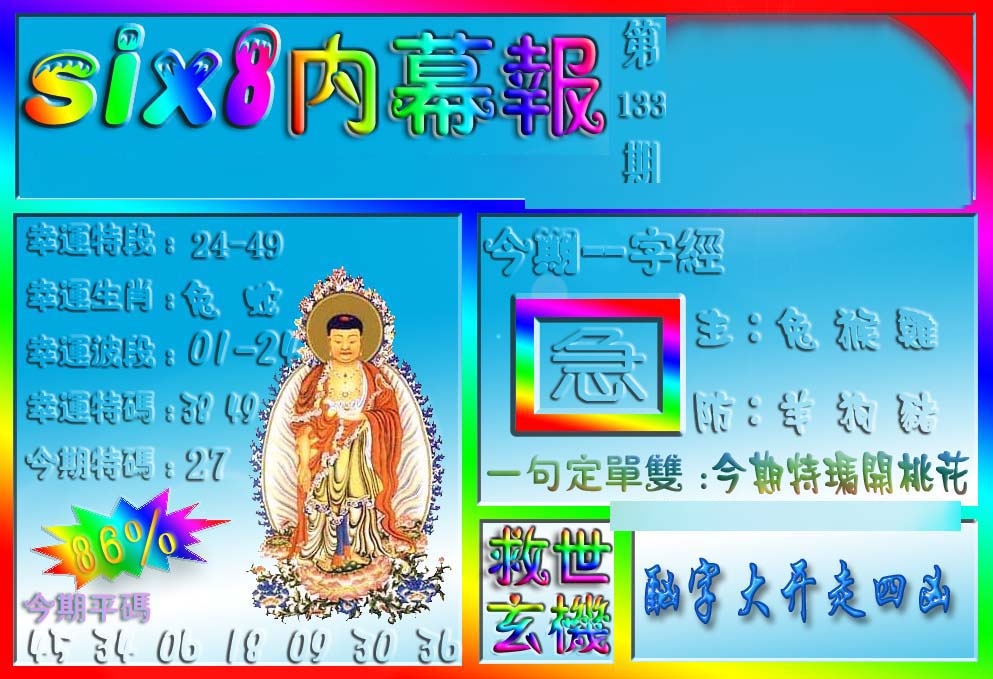 六合彩133期在线内幕报