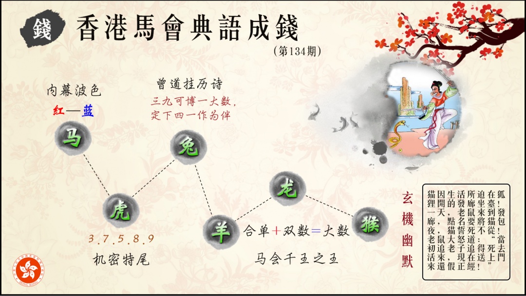 六合彩134期典语成钱