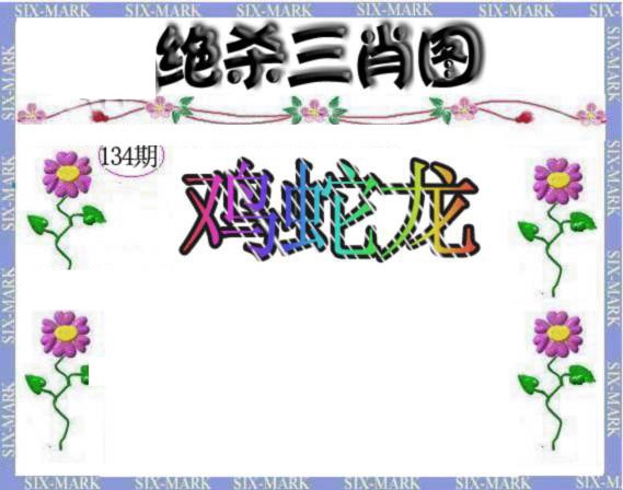 六合彩134期生财有道杀三肖