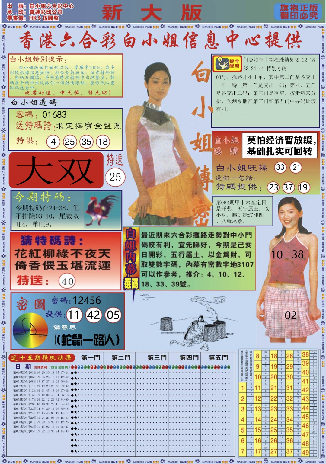 六合彩063期白小姐祺袍A加大版