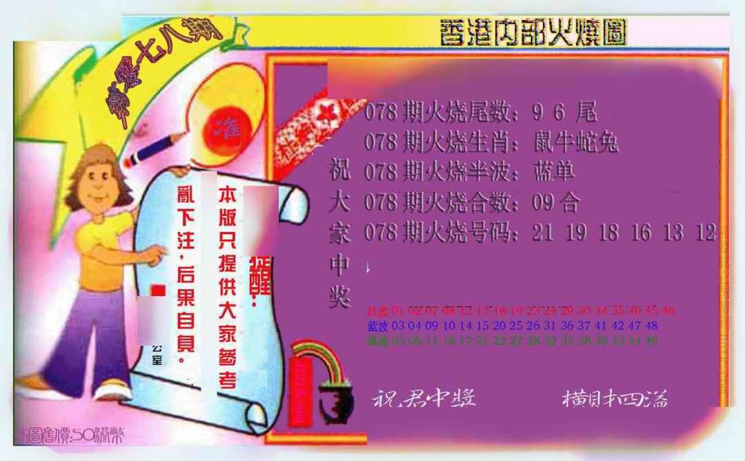 六合彩078期火烧图（新）